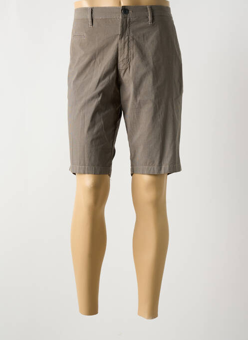 Bermuda marron FELLOWS UNITED pour homme