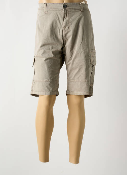 Bermuda marron TIMEZONE pour homme