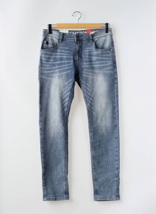 Jeans coupe slim bleu TIMEZONE pour homme