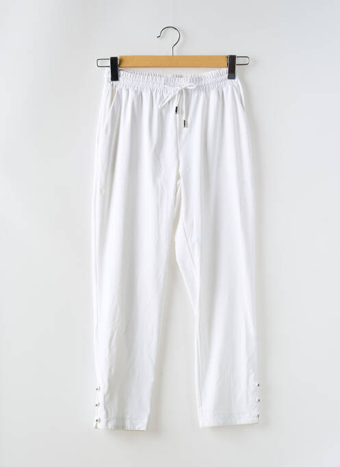 Pantalon droit blanc PAUSE CAFE pour femme
