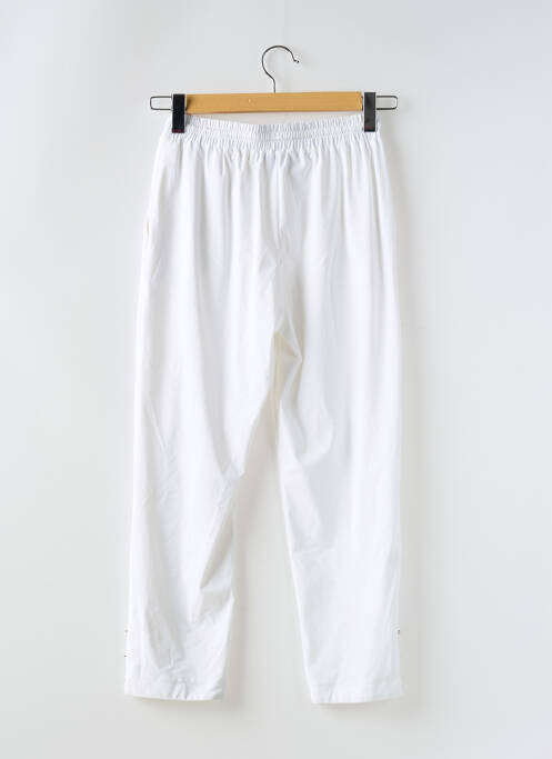Pantalon droit blanc PAUSE CAFE pour femme
