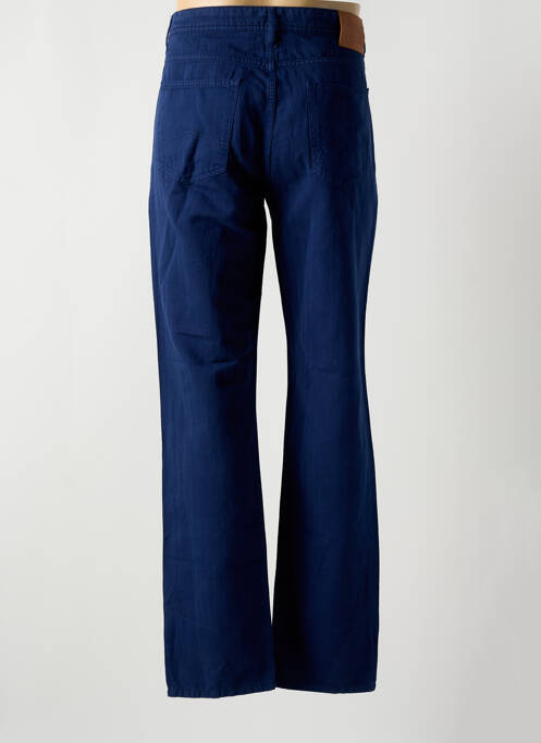Pantalon droit bleu MCS pour homme