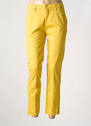 Pantalon slim poches jaune LIU JO femme
