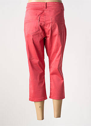 Pantacourt stretch taille normale rouge BETTY BARCLAY femme