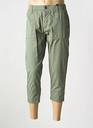 Pantacourt poches vert FREEMAN T.PORTER femme