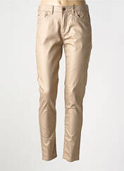 Pantalon slim beige EVA KAYAN pour femme seconde vue