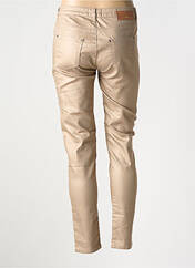 Pantalon slim beige EVA KAYAN pour femme seconde vue
