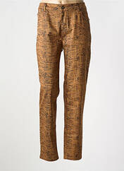 Pantalon slim marron EVA KAYAN pour femme seconde vue