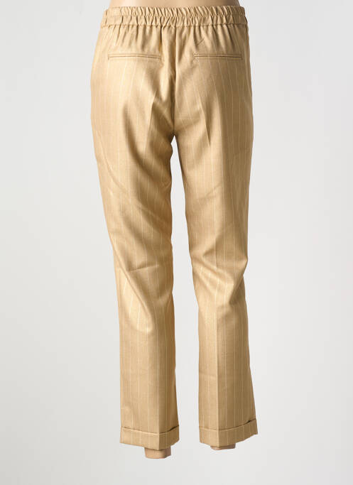 Pantalon 7/8 or EVA KAYAN pour femme