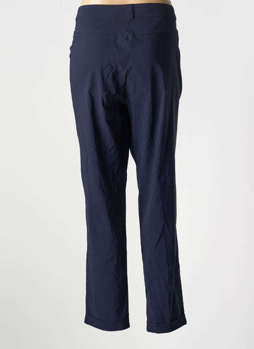 Pantalon droit bleu EVA KAYAN pour femme