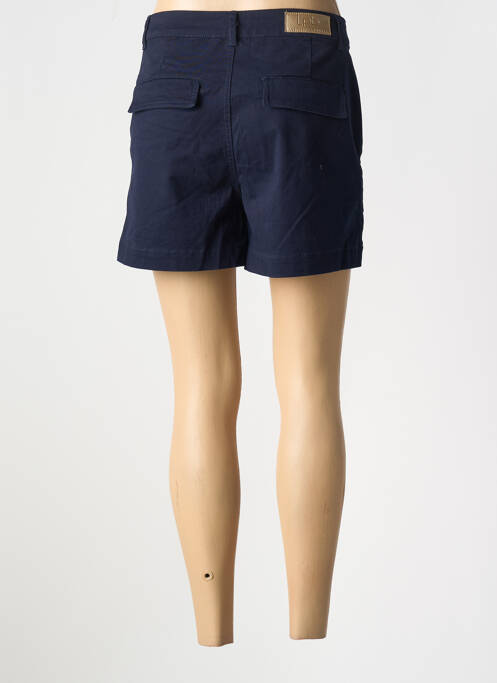 Short bleu LPB pour femme
