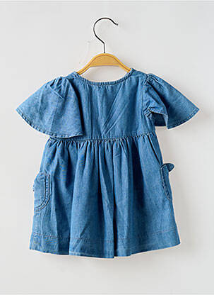 Robe courte manches courtes manches courtes bleu MAYORAL fille