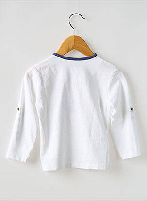 T-shirt manches longues manches longues blanc MAYORAL garçon