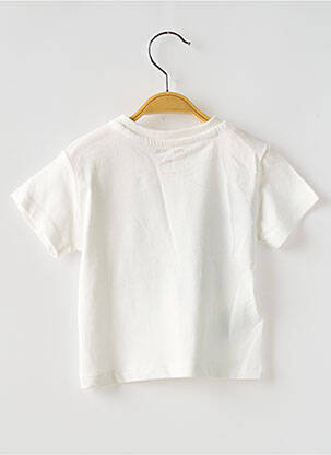 T-shirt sérigraphie floquée manches courtes blanc MAYORAL garçon