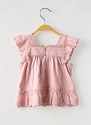Top sans manche sans manche rose MAYORAL fille