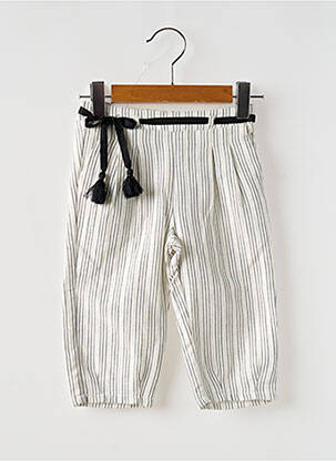 Pantalon droit coupe droite taille élastique gris MAYORAL fille