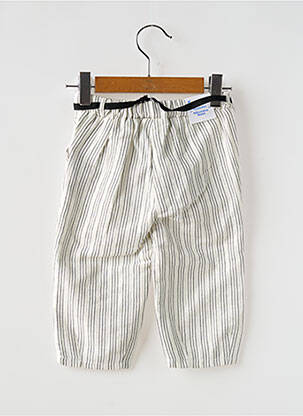 Pantalon droit coupe droite taille élastique gris MAYORAL fille
