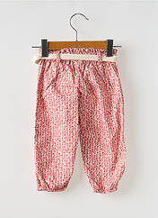 Pantalon droit rose MAYORAL pour fille seconde vue