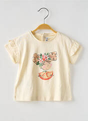 T-shirt beige MAYORAL pour fille seconde vue