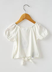 T-shirt blanc MAYORAL pour fille seconde vue