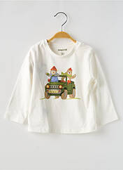 T-shirt blanc MAYORAL pour garçon seconde vue