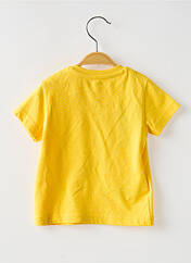 T-shirt jaune MAYORAL pour garçon seconde vue