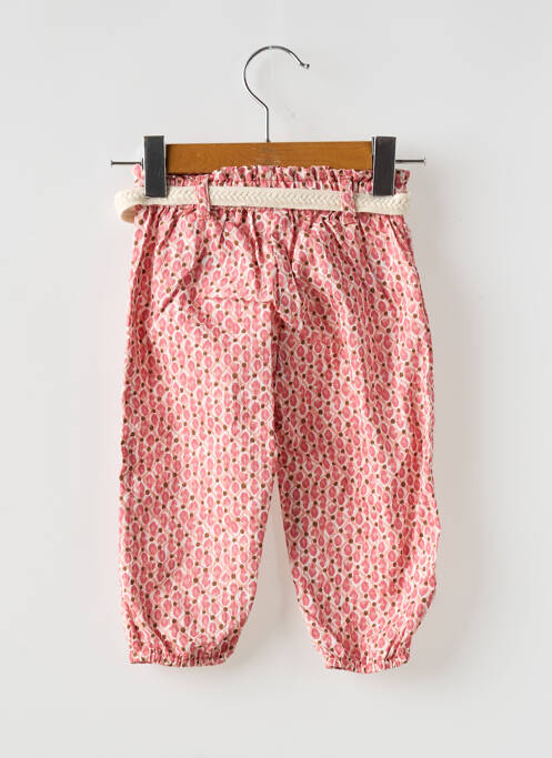 Pantalon droit rose MAYORAL pour fille