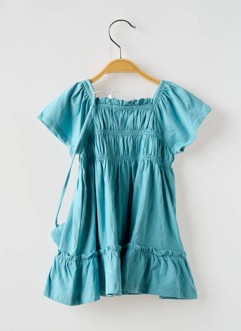 Robe courte bleu MAYORAL pour fille
