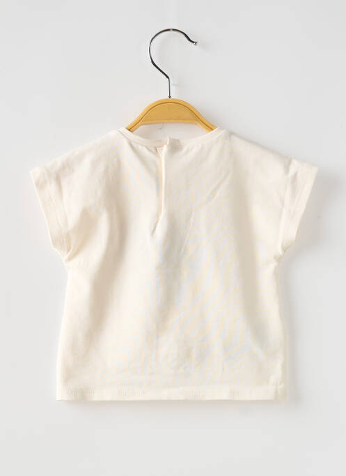 T-shirt beige MAYORAL pour fille