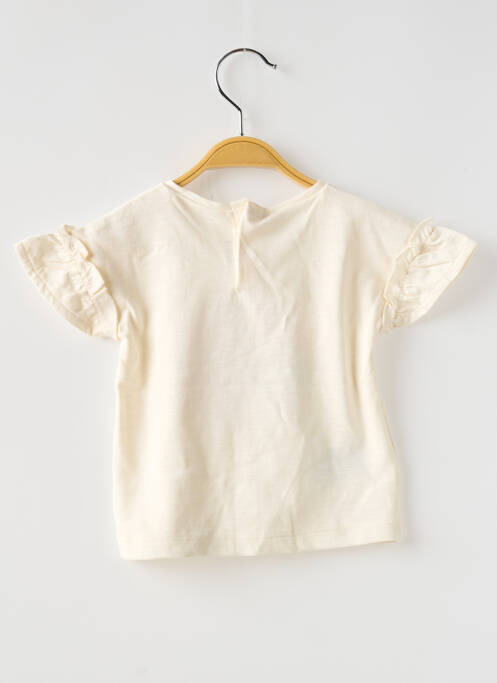 T-shirt beige MAYORAL pour fille