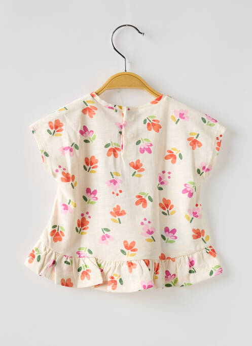 T-shirt beige MAYORAL pour fille