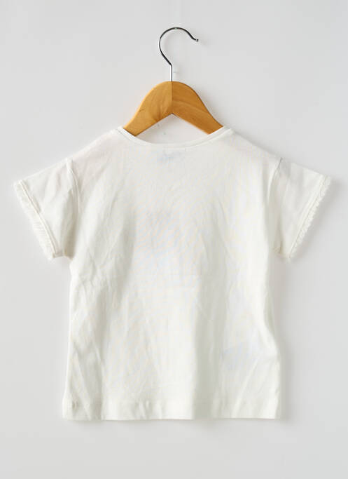 T-shirt blanc MAYORAL pour fille