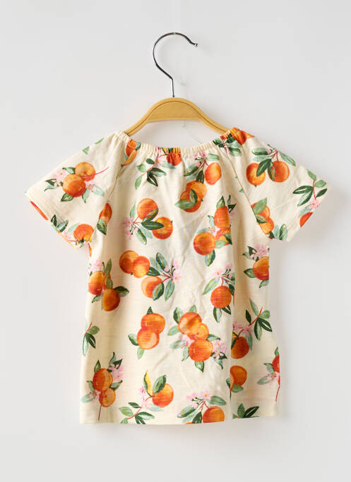 T-shirt orange MAYORAL pour fille
