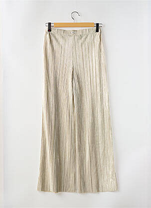 Pantalon droit taille élastique taille élastique or GARCIA fille