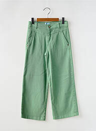 Pantalon flare poches vert MAYORAL fille