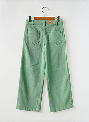 Pantalon flare poches vert MAYORAL fille