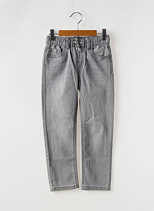 Jeans coupe slim taille élastique taille élastique gris MAYORAL garçon