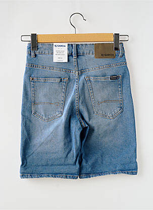 Bermuda tissage denim bleu GARCIA garcon
