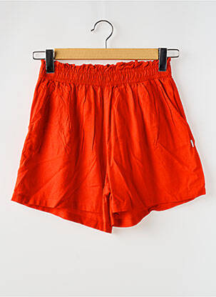 Short taille élastique taille élastique rouge GARCIA fille