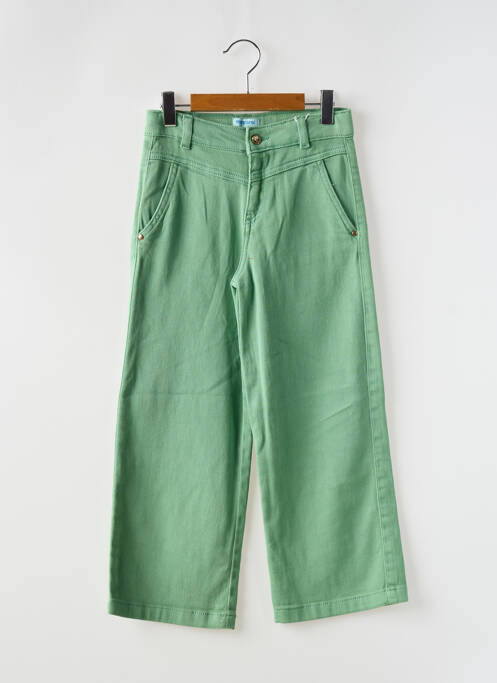 Pantalon flare vert MAYORAL pour fille