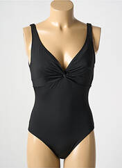 Maillot de bain 1 pièce noir LIVIA pour femme seconde vue