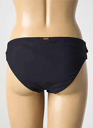 Bas de maillot de bain stretch culotte noir LIVIA femme