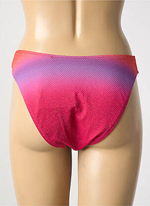 Bas de maillot de bain effet matière satinée culotte rouge MARIE JO femme