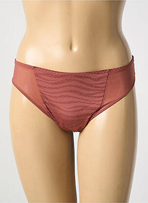 Tanga stretch orange PRIMA DONNA femme