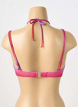 Haut de maillot de bain stretch haut soutien-gorge moulé rouge MARIE JO femme