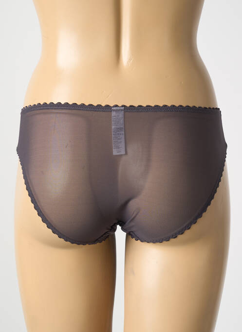 Culotte gris PIEGE pour femme