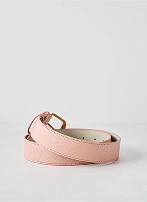 Ceinture effet matière satinée rose LIU JO femme