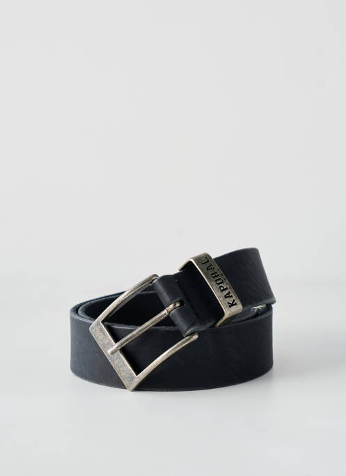 Ceinture effet matière satinée noir KAPORAL homme