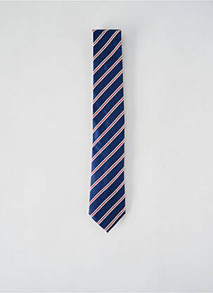 Cravate bleu BRUNO SAINT HILAIRE pour homme