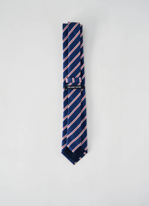 Cravate bleu BRUNO SAINT HILAIRE pour homme